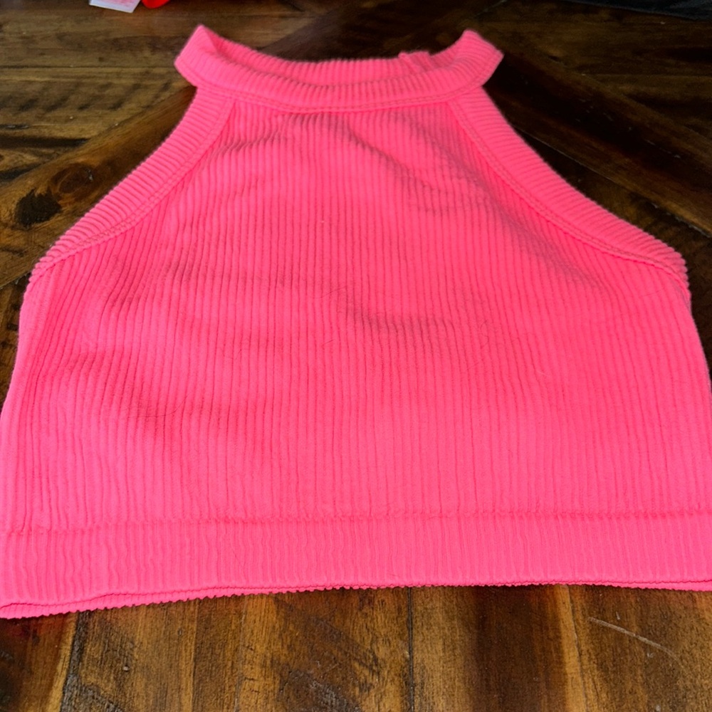 Two Size Small Aries, racerback tank tops like new without tags